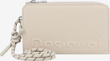 Porte-monnaies 'Basic 2' Desigual en beige : devant