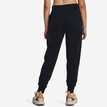 UNDER ARMOUR Tapered Sportsbukser 'Rival' i sort