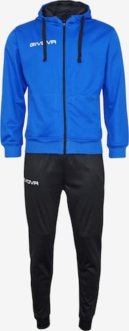 Survêtement Givova en bleu : devant