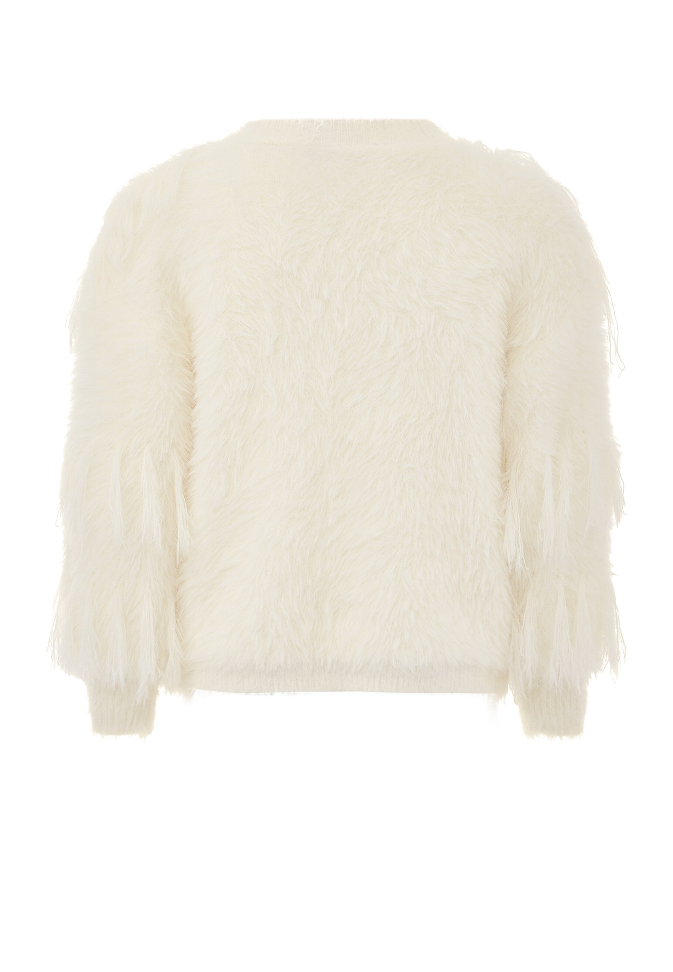 caspio Gebreid vest in Wit