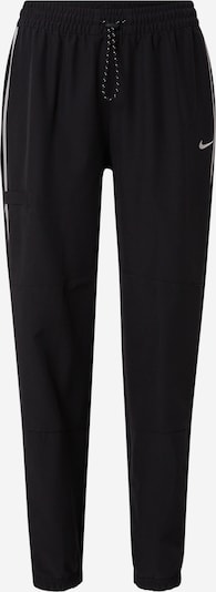 NIKE Sportbroek in de kleur Zwart / Zilver, Productweergave