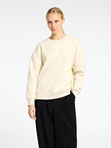SELECTED FEMME Sweatshirt i beige: forside