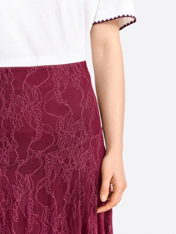 Jupe Rich & Royal en rouge