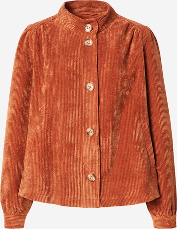 Veste mi-saison MORE & MORE en marron : devant