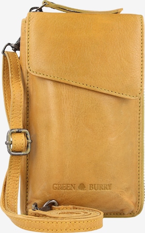 GREENBURRY Smartphone Case in Yellow: front