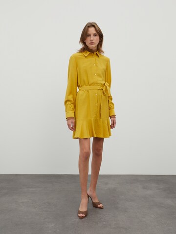 EDITED Shirt dress 'Hanka' in Yellow