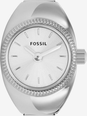 FOSSIL Analog Watch in Silver: front