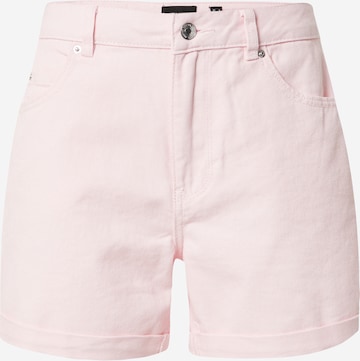 VERO MODA - Calças de ganga 'ZURI' em rosa: frente