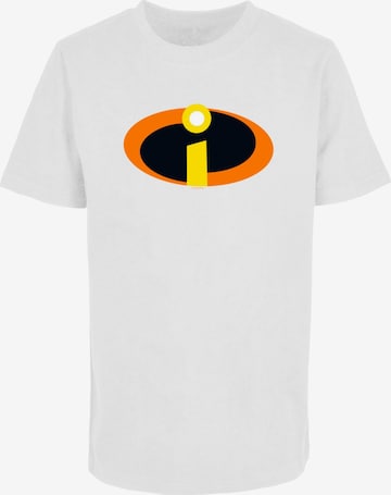 ABSOLUTE CULT Shirt 'The Incredibles 2 - Costume' in Wit: voorkant