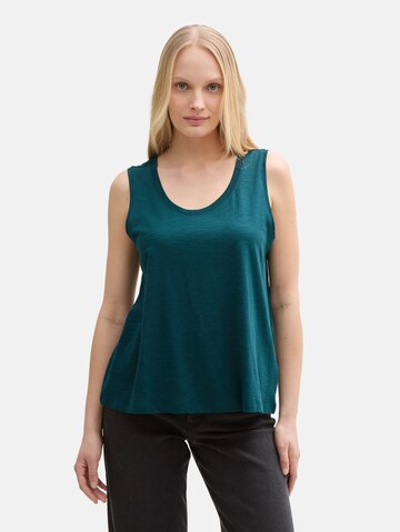 TOM TAILOR Top in Groen: voorkant