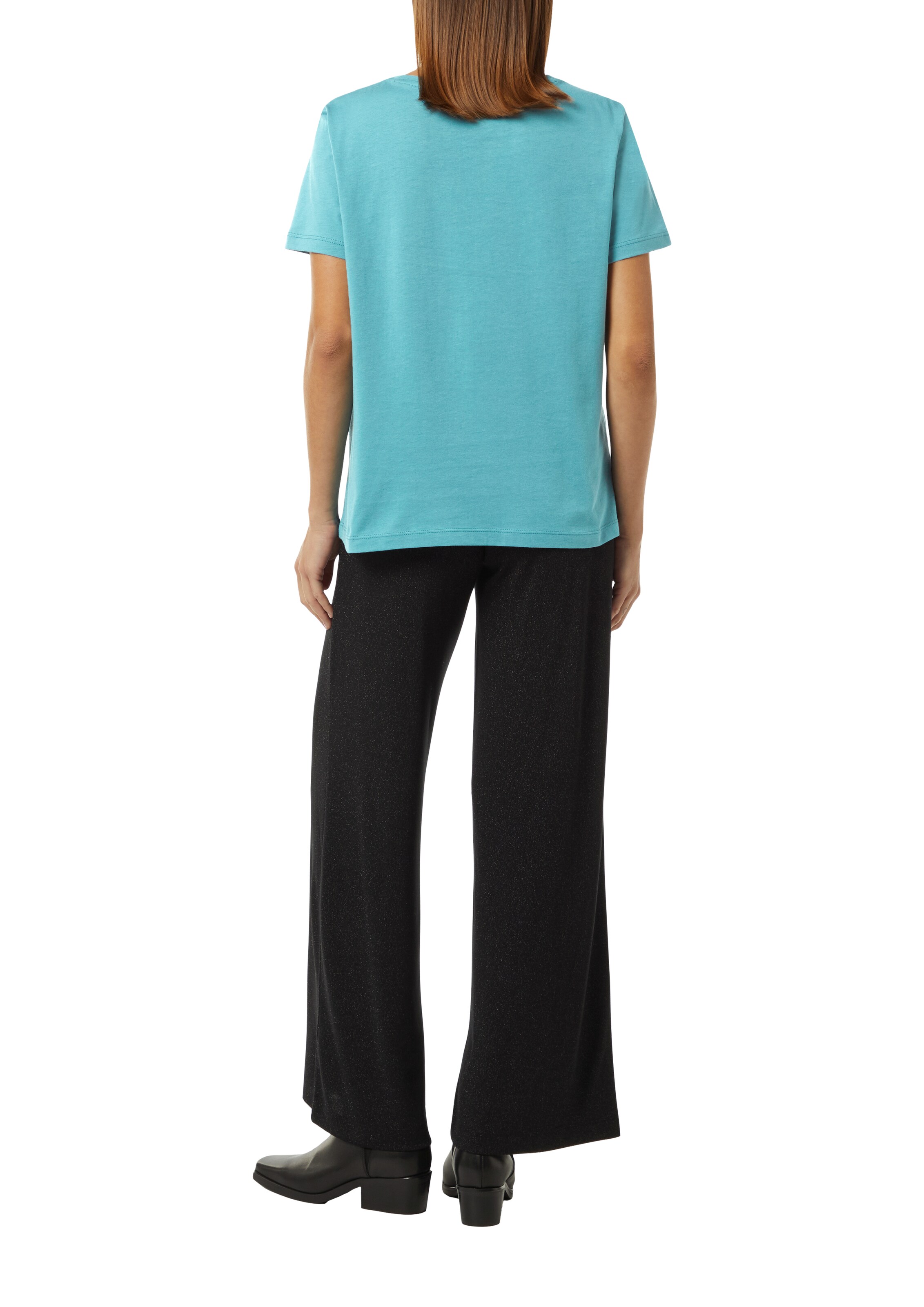 T-shirt comma casual identity en bleu : derrière