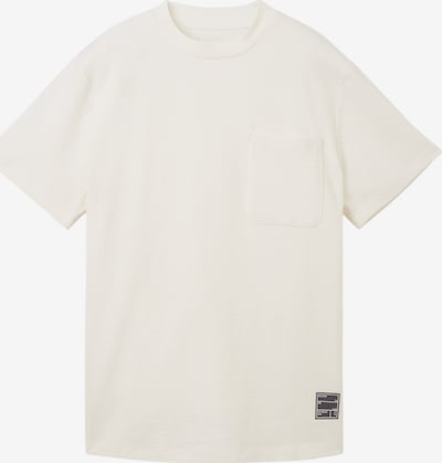 TOM TAILOR Shirt in de kleur Zwart / Wit, Productweergave