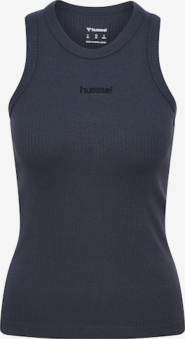 Hummel Top in Grau: Vorderseite