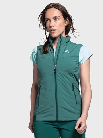 Schöffel Sports vest 'Skorpa' in Green: front