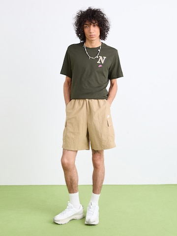 Nike Sportswear Тениска 'CLUB' в зелено