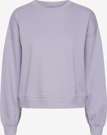 ICHI Sweatshirt 'IHVEA' in Purple: front
