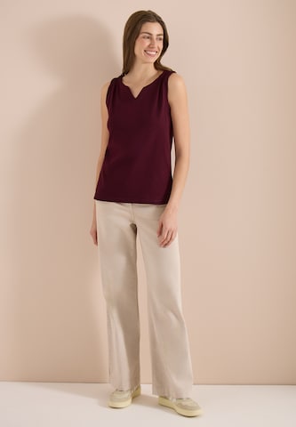 CECIL Top in Red: front