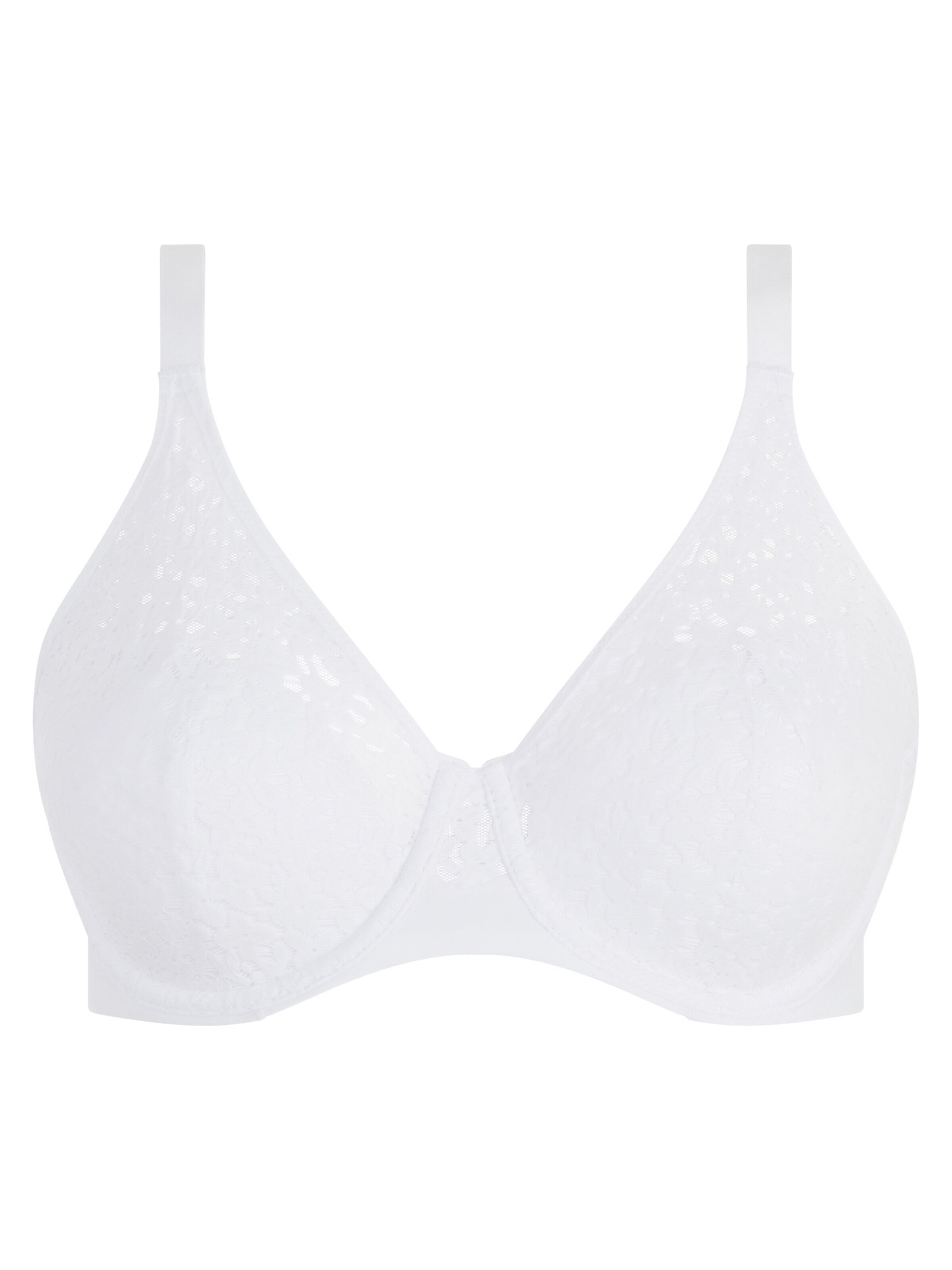 Chantelle BH 'Easy Feel Norah' in Wit: voorkant