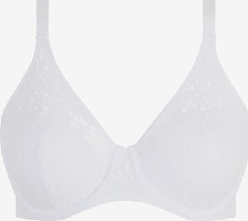Chantelle BH 'Easy Feel Norah' in Wit: voorkant