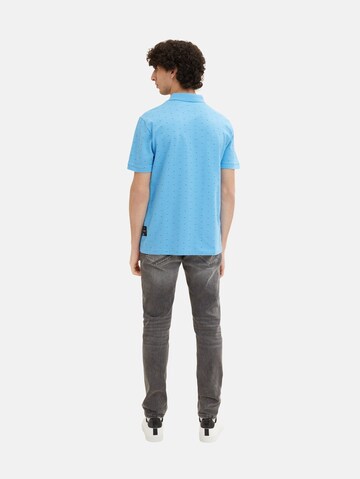 TOM TAILOR DENIM Tričko – modrá