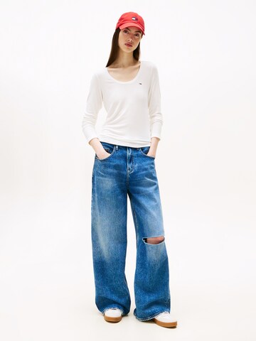 Tommy Jeans Футболка 'ESSENTIAL' в Белый