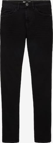 TOM TAILOR Slimfit Jeans 'Troy' i svart: framsida
