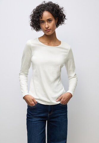STREET ONE Shirt in Weiß: Vorderseite