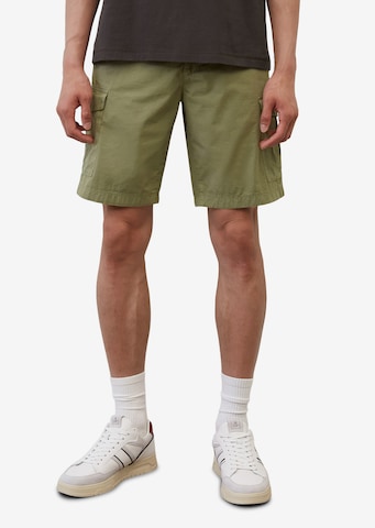 Marc O'Polo Loosefit Shorts 'Reso' in Grün: predná strana