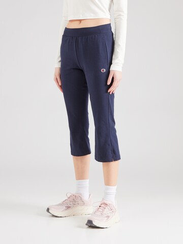 regular Pantaloni di Champion Authentic Athletic Apparel in blu: frontale