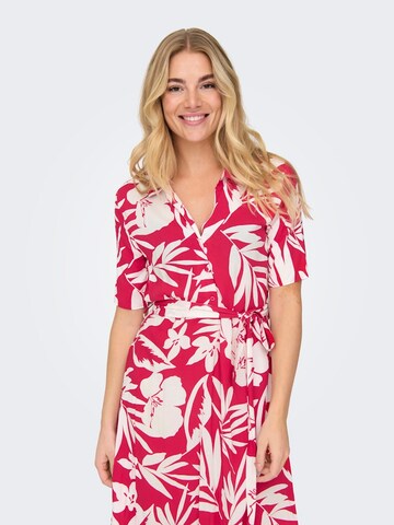 JDY Shirt Dress 'JDYSTARR' in Red