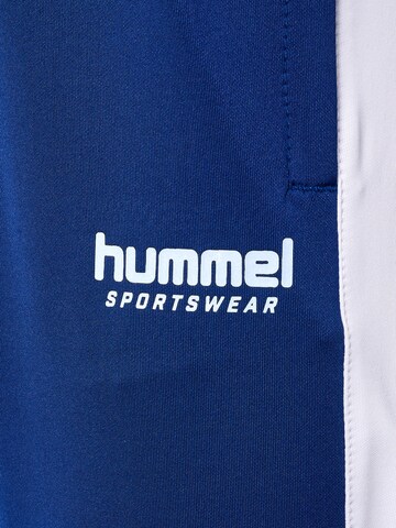 Hummel Slimfit Sportbroek 'Agility' in Blauw