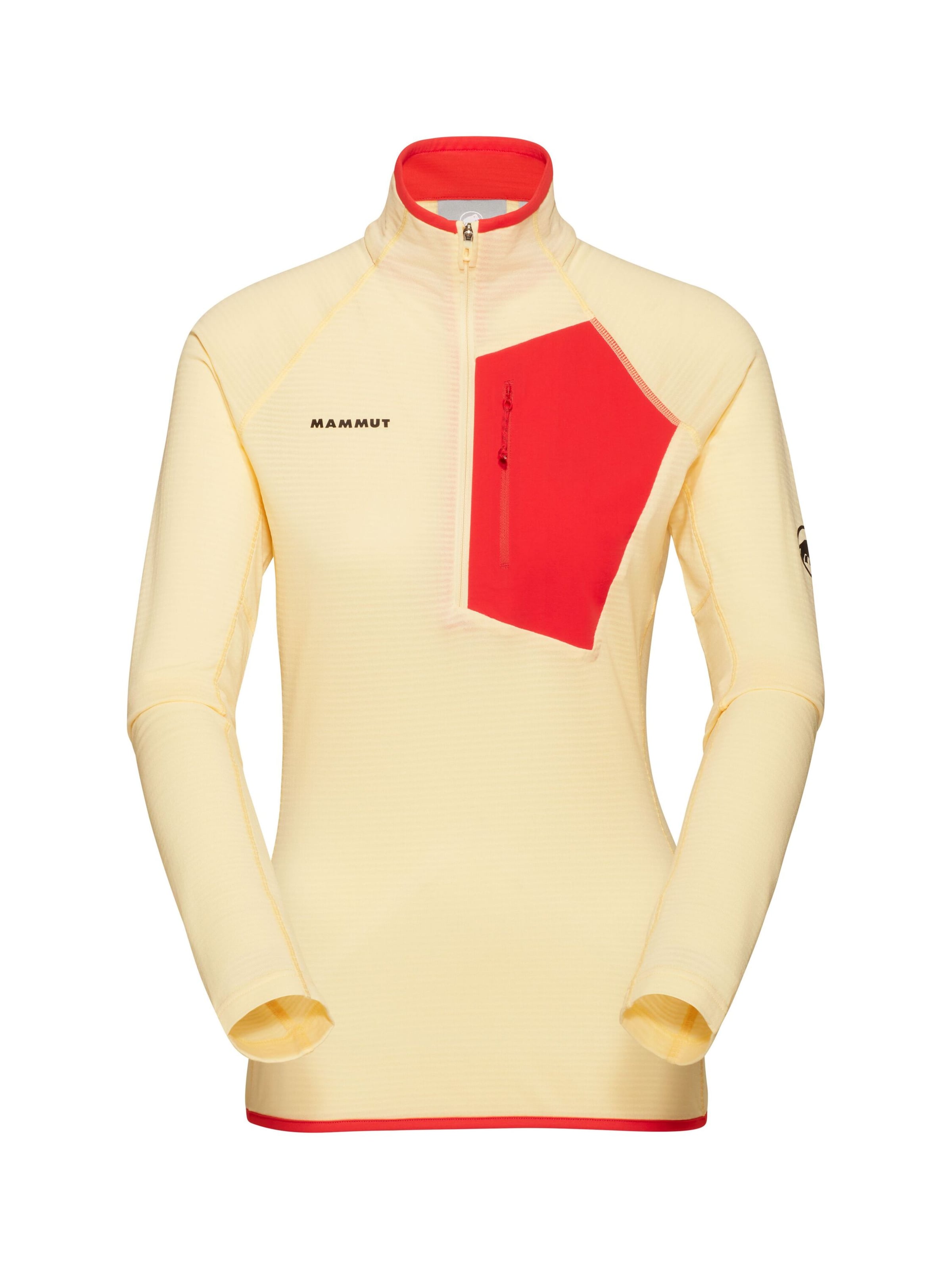 MAMMUT Funktionsshirt 'Aenergy Light' in Gelb: Vorderseite