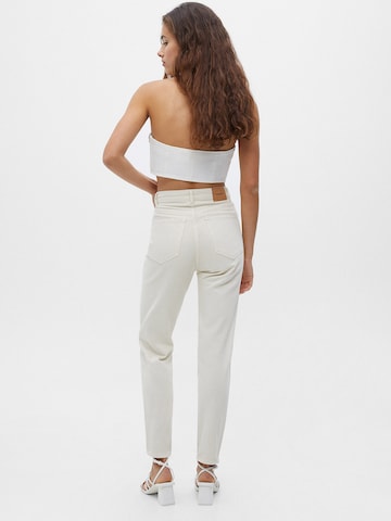 Pull&Bear regular Jeans i beige