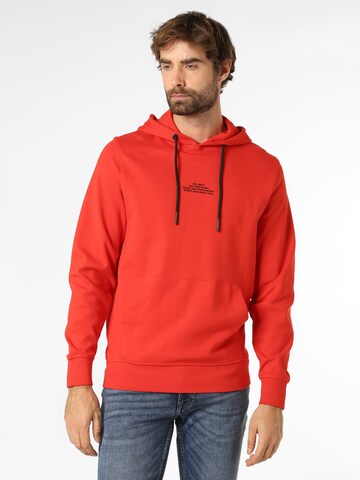 Ocean Cup Sweatshirt in Red: front