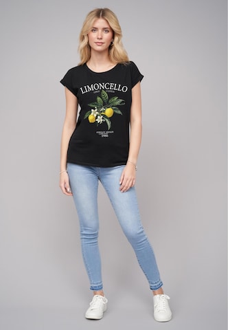 Cloud5ive T-Shirt 'Limoncello' in Schwarz