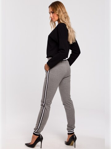 made of emotion Slimfit Hose 'M460 ' in Grau