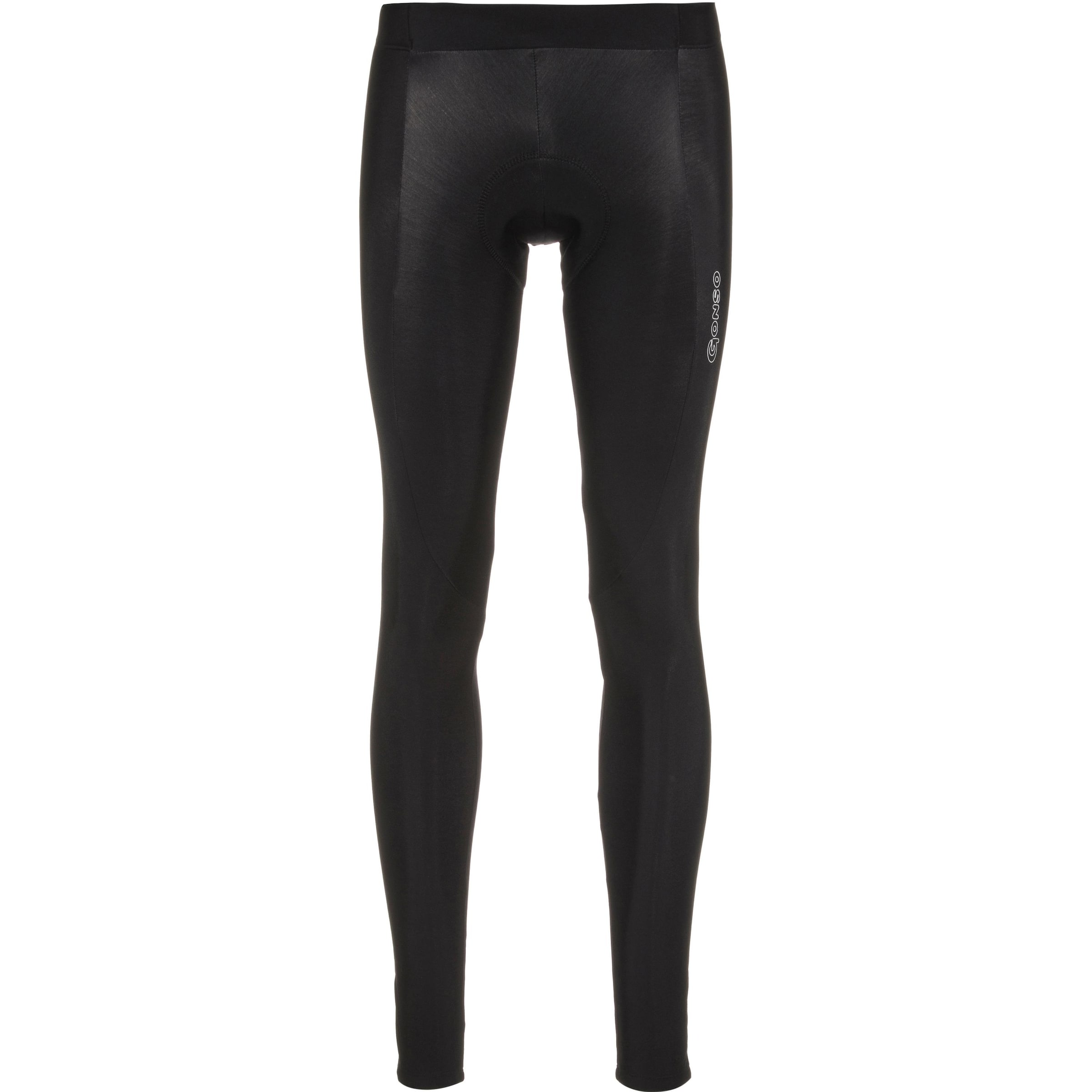 GONSO Slim fit Workout Pants 'Sitivo' in Black: front