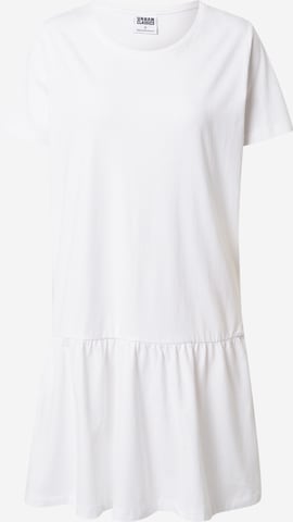 Urban Classics Φόρεμα 'Valance' σε λευκό: μπροστά