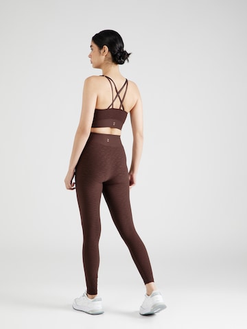 Hummel - Skinny Pantalón deportivo 'Focus' en marrón
