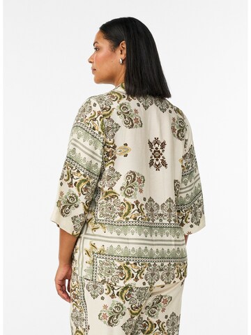 Camicia da donna 'Mestea' di Zizzi in verde