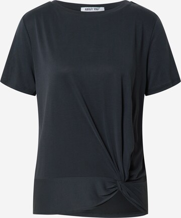 ABOUT YOU T-shirt 'Silva' i grå: framsida
