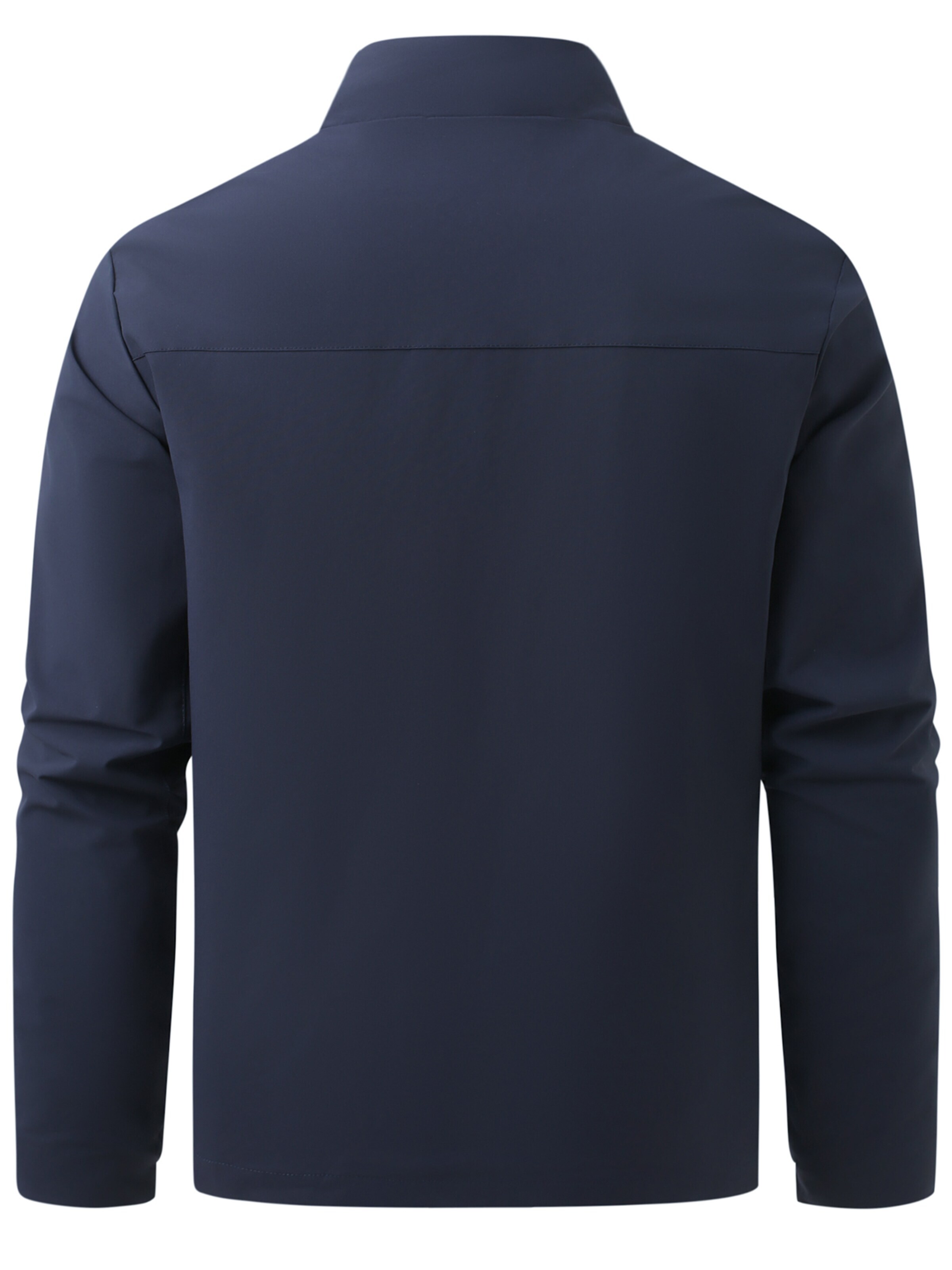 ALLTHEMEN Between-Season Jacket 'Windspur' in Blue