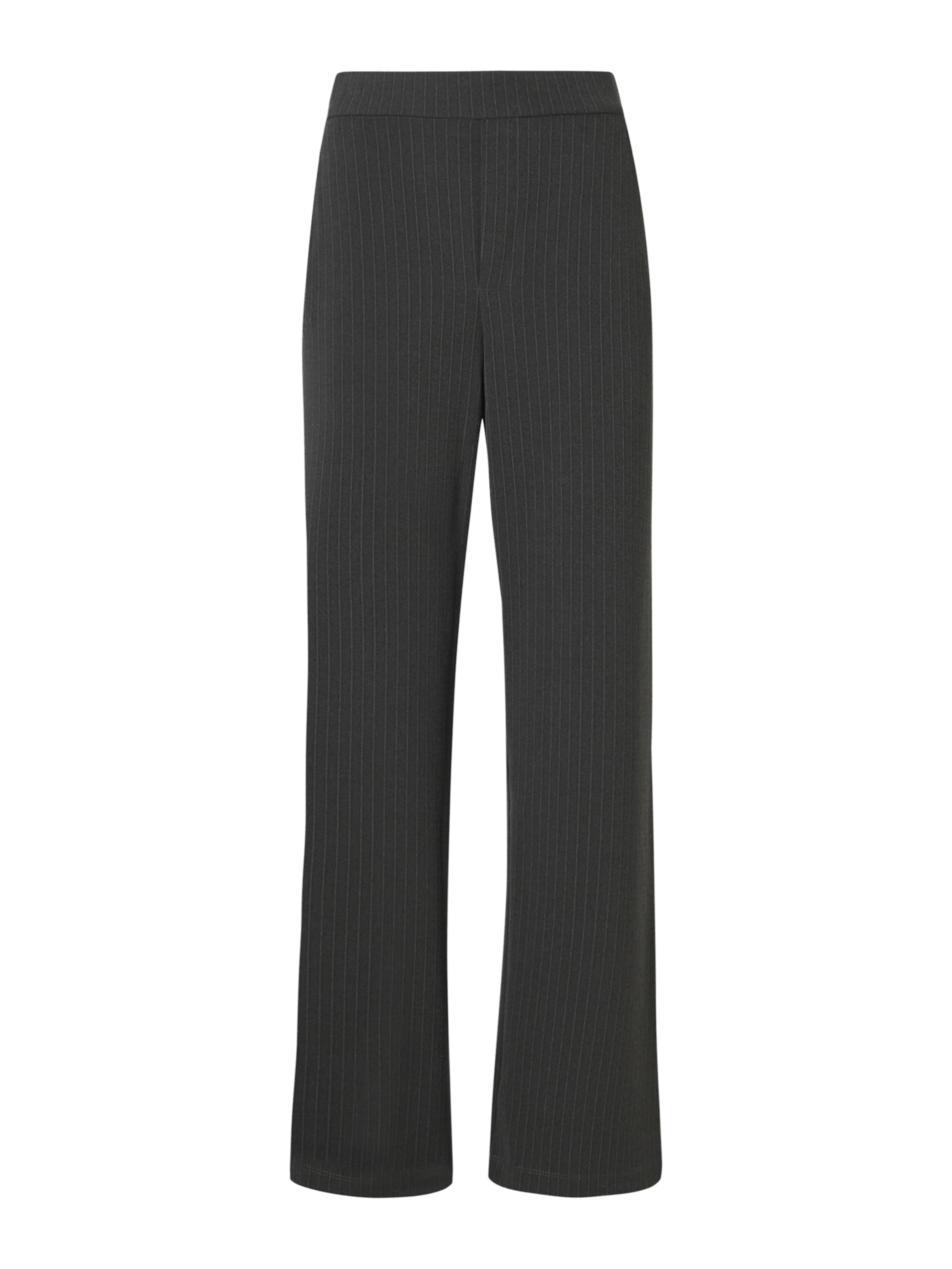 JDY Wide leg Broek 'JDYDOLORES' in Grijs: voorkant