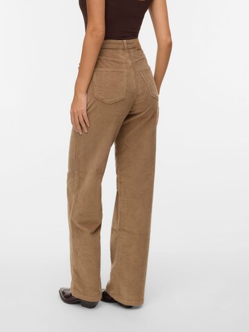 VERO MODA Baggy Broek 'Tessa' in Bruin