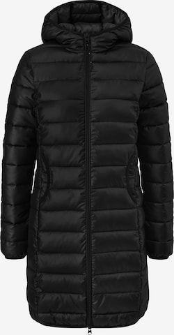 QS Wintermantel in Schwarz: Vorderseite