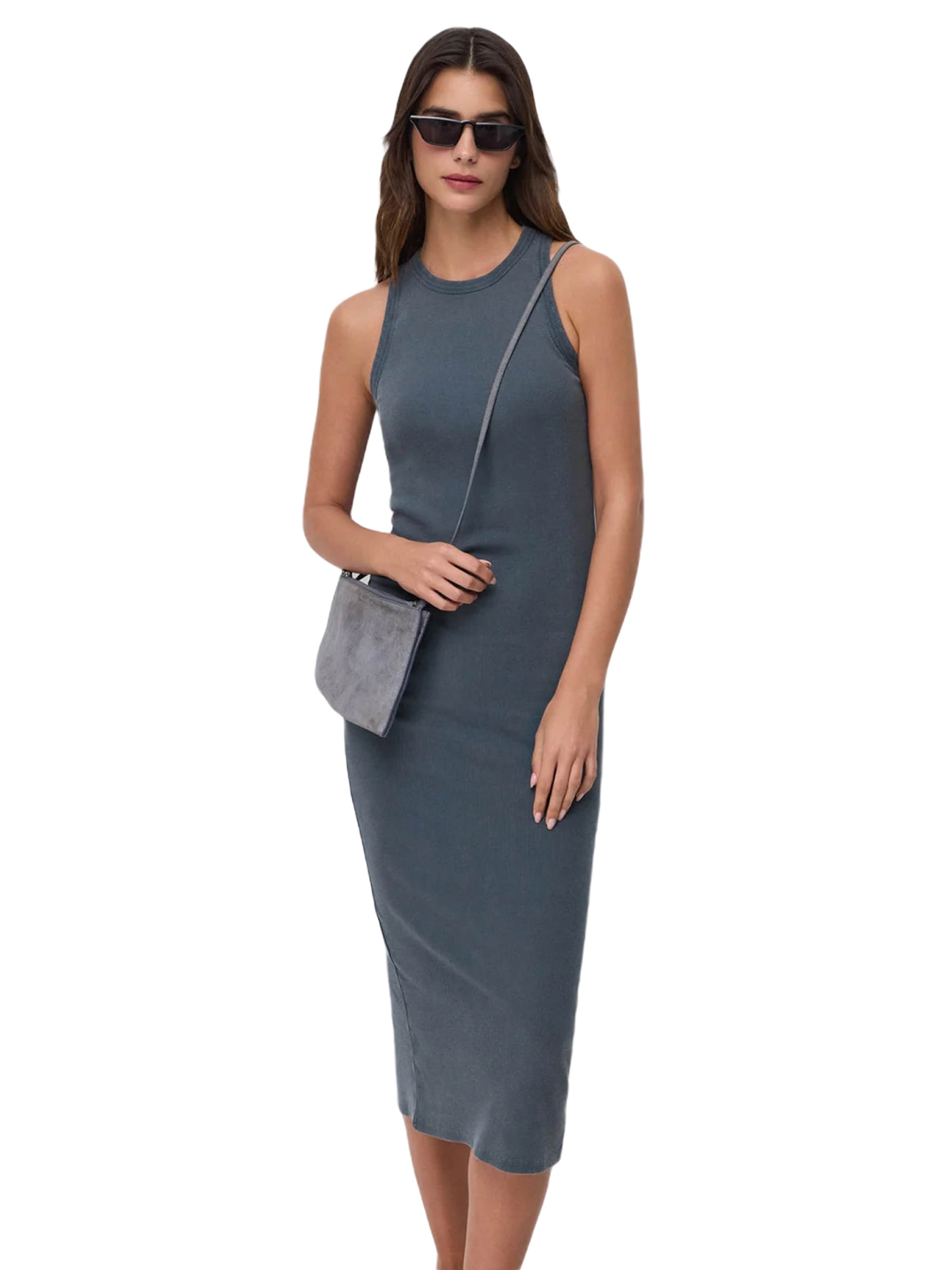 No Matter What Kleid in Grau: Vorderseite