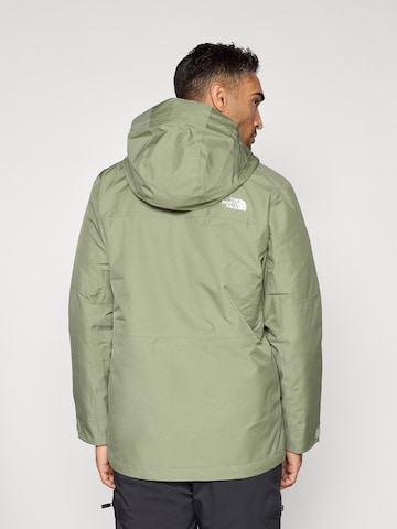 Geacă outdoor 'FOURBARREL' de la THE NORTH FACE pe verde: spate