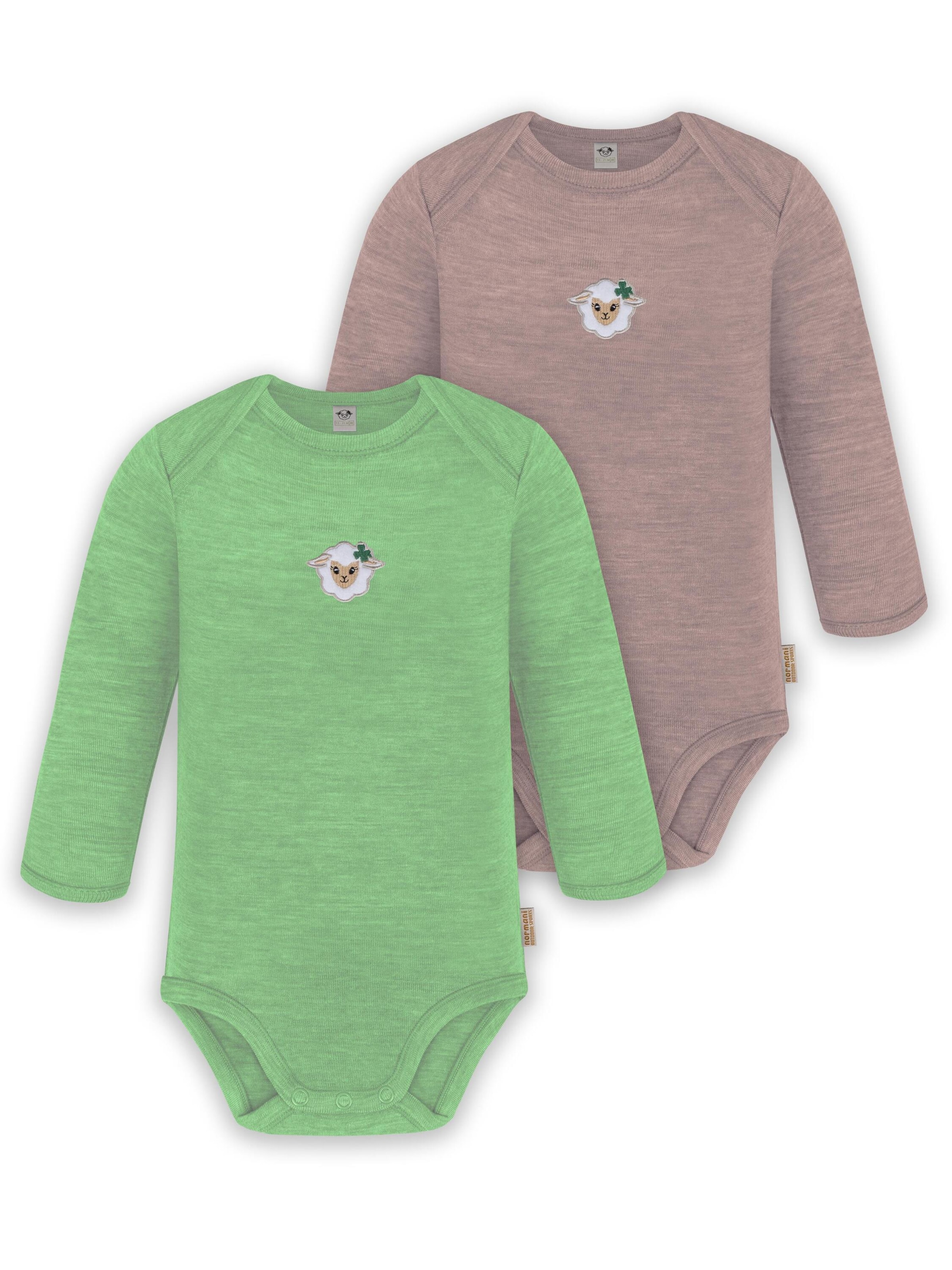 normani Rompertje/body &#x27;Auckland&#x27; in Grijs: voorkant