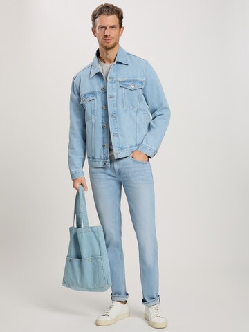 CROSS JEANS Übergangsjacke 'A 320' in Blau