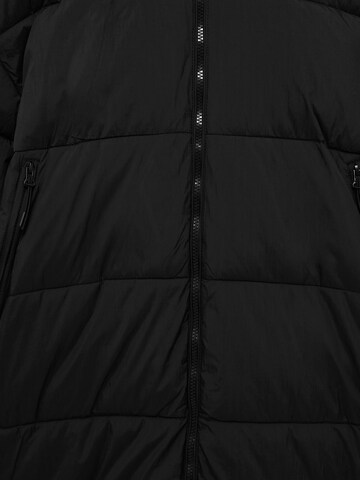 Pull&Bear Winter coat in Black